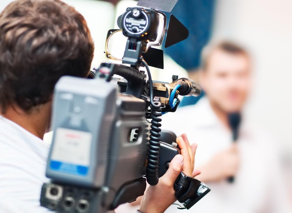 Ripresa con attrezzatura video professionale